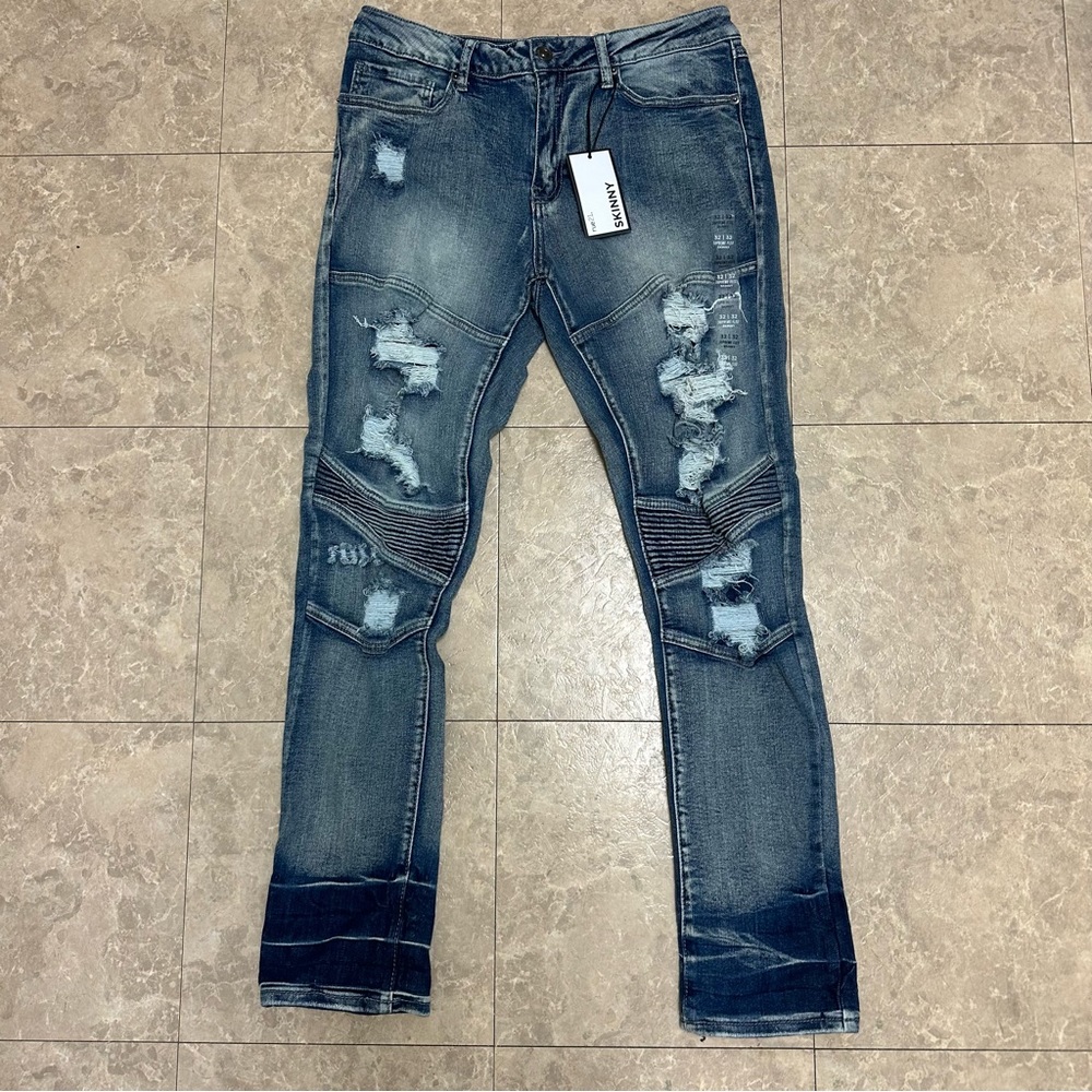 Rue 21 Men's Ripped Denim Jeans